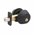 Copper Creek Standard Duty Double Cylinder Grade-3 Deadbolt, Black DB2420BC